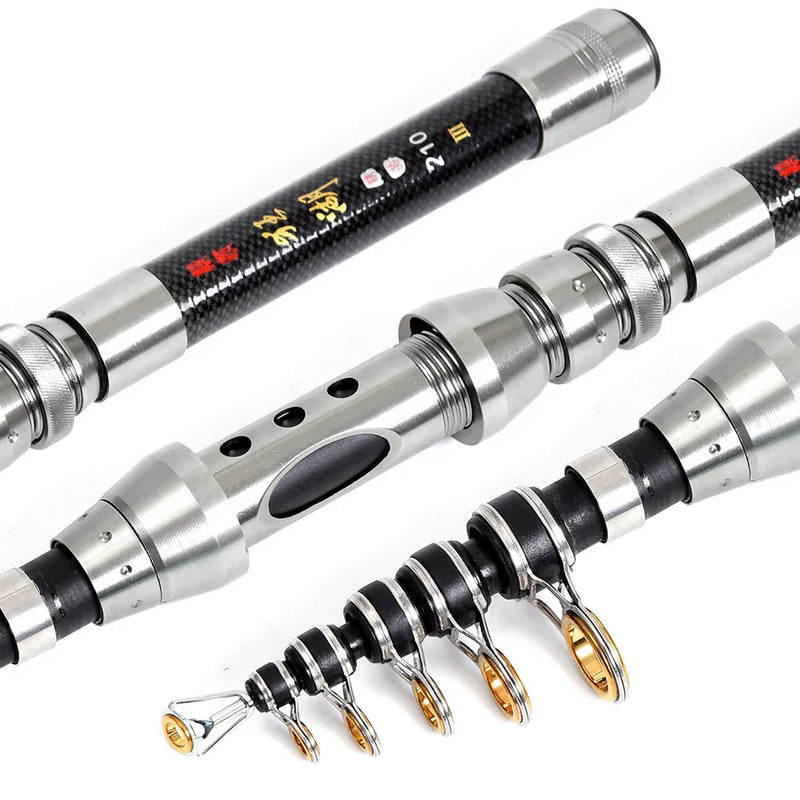 Vara Telescópica Ghotda: Praticidade e Conforto em Cada Lançamento