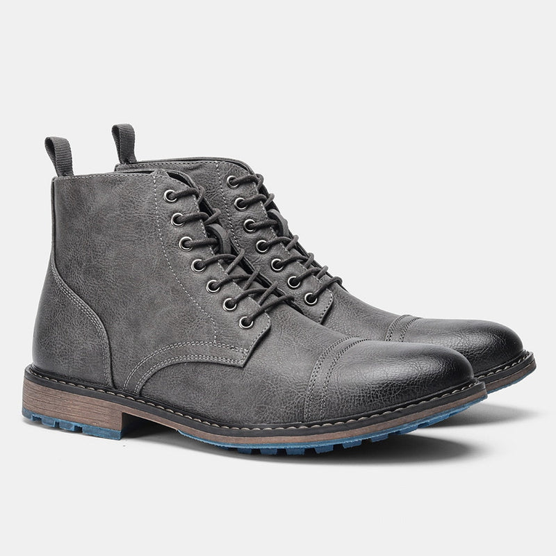 Bota de Couro Masculina Ankle Clássica