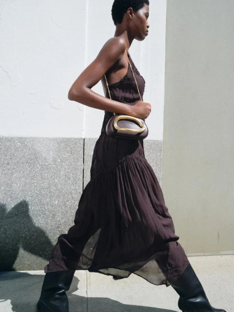 Clutch Crossbody Orgânica Lea – Conforto e Estilo em Qualquer Ocasião