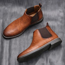 Bota Masculina Chelsea de Couro