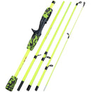 Vara De Pesca Ultraleve Sougayilang: Conforto e Precisão Com Fibra De Vidro e Punho Em EVA