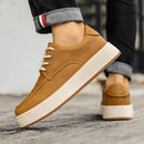 Sapatênis Masculino de Couro Genuíno - Conforto e Estilo com Victoniro