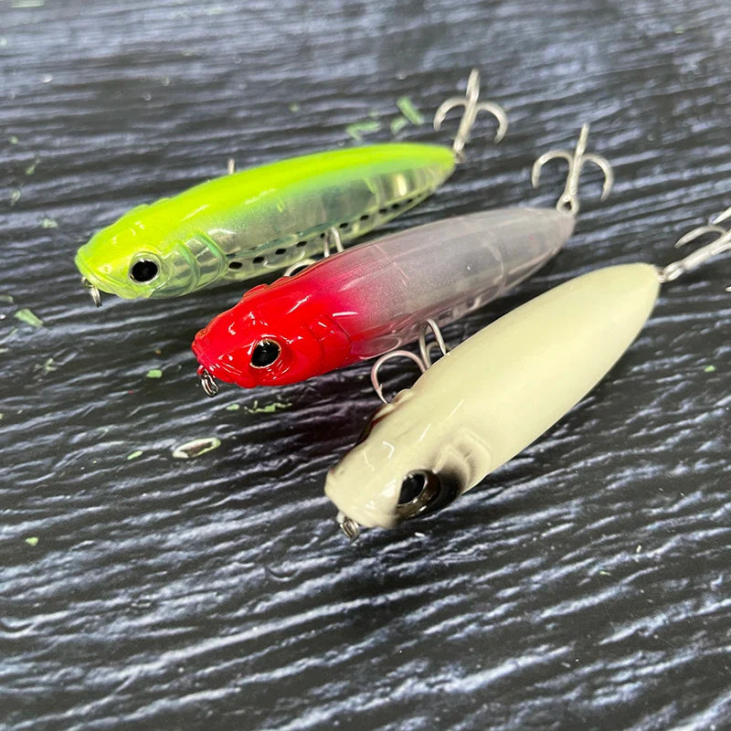 Atraente Isca Artificial Topwater Lápis Laser 17g Para Capturas Incríveis