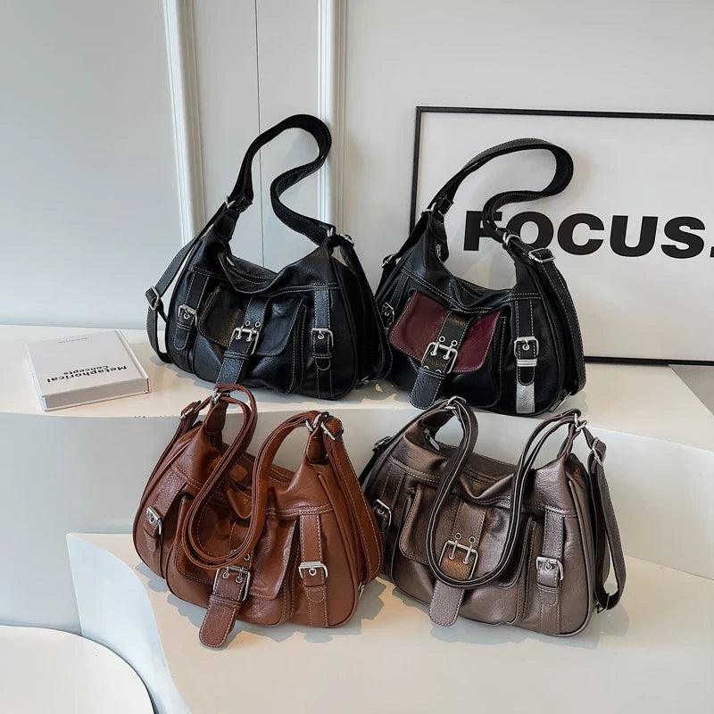 Bolsa Sofia 2 em 1 em Couro Legítimo - Conforto e Praticidade para o Seu Estilo