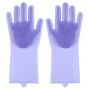 Luva Confortável para Banho e Enxague de Pets