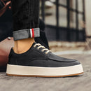 Sapatênis Masculino de Couro Genuíno Victoniro - Conforto e Estilo para o Seu Dia a Dia