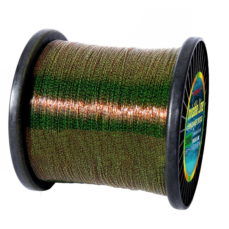 Linha de Náilon Monofilamento com Revestimento de Fluorocarbono - Desempenho Superior e Silencioso