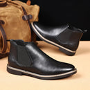 Bota Masculina de Couro Genuíno - Estilo e Conforto para o Dia a Dia