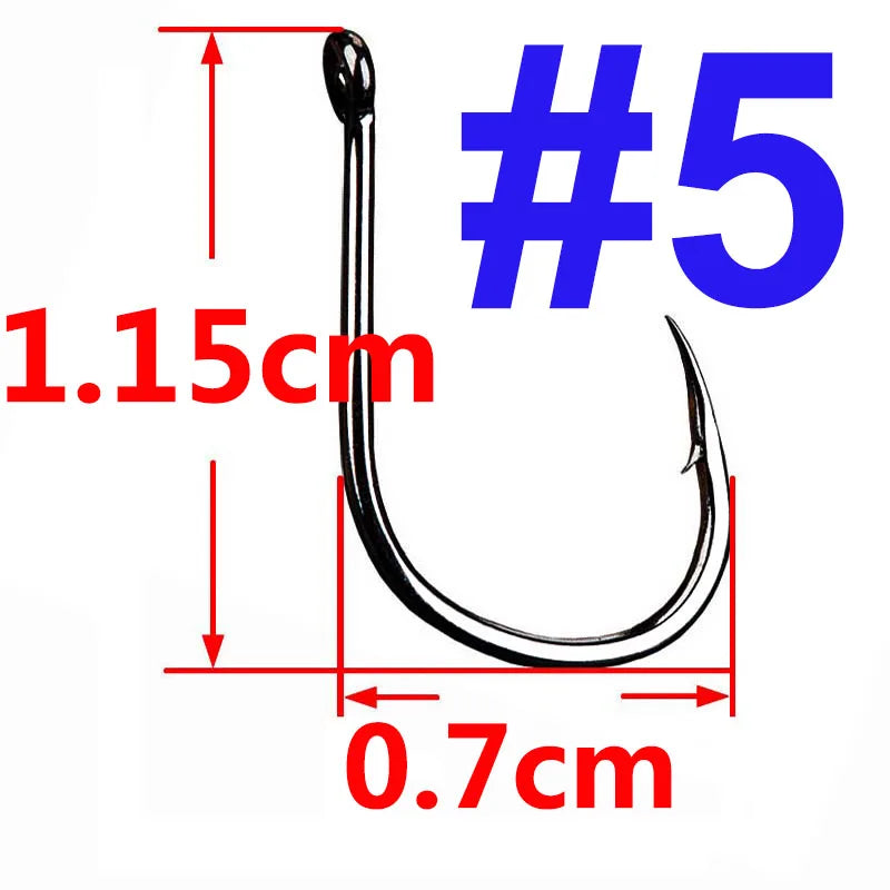 **Anzóis Offset Iseama - Resistência Superior Para Atração Inigualável**