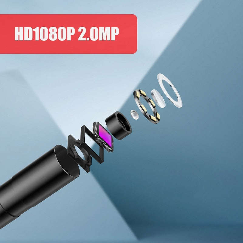 Boroscópio Industrial HD À Prova D'Água 2600mAh