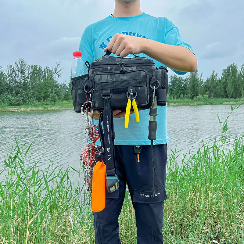 Bolsa Tática de Pesca – Praticidade e Proteção em Todas as Aventuras