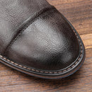 Bota Masculina de Couro Genuíno - Estilo e Conforto para o Seu Dia a Dia