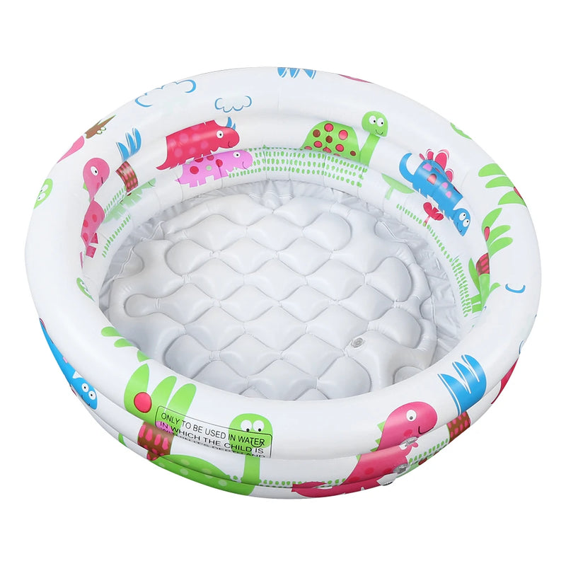 Round Inflatable Baby Toddlers Swimming Pool Crianças Infláveis portáteis Little Pump Cartoon Dinosaur Pool Indoor Outdoor para