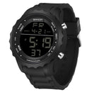 Relógio Digital Militar Camuflado Sanda: Estilo e Durabilidade à Prova d'Água