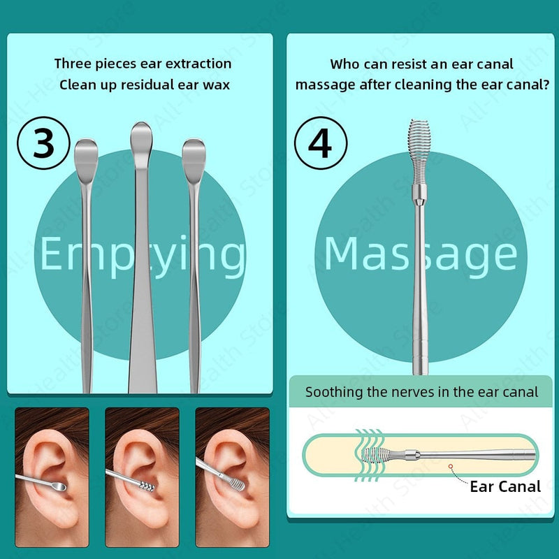 Kit Removedor de Cera de Ouvido