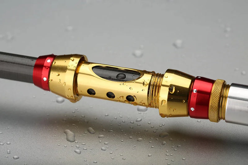 Vara de Pesca Telescópica Yernea em 99% Carbono – Leve e Versátil de 1.8 a 3.6m para Aventura Perfeita