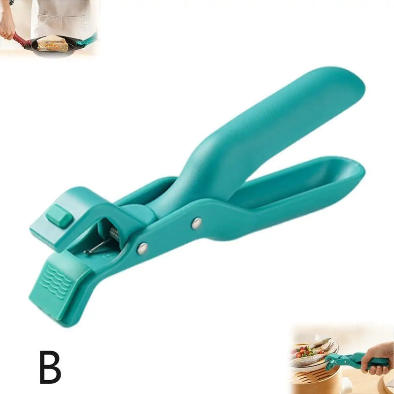 Pegador de silicone Clip Anti-Queimadura - 45% OFF