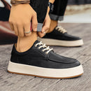 Sapatênis Masculino de Couro Genuíno - Conforto e Estilo com Victoniro