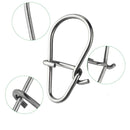 Conectores Reforçados Para Pesca - Confiabilidade em 100 Unidades