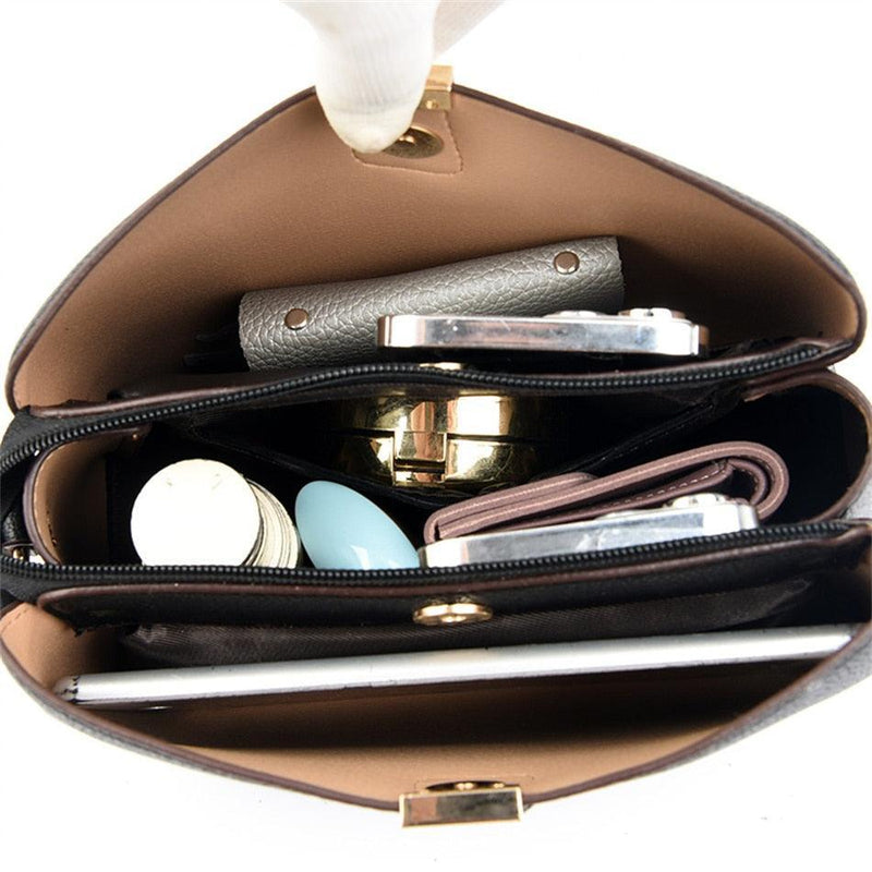 Bolsa Elizabeth em Couro Legítimo - Estilo e Conforto para o Seu Dia a Dia