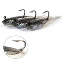 Kit de 5 Iscas Artificiais com Olhos 3D para Atração em Qualquer Ambiente