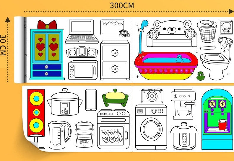 Explore Sua Criatividade Com Pergaminho de Pintura