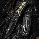 Canivete Dobrável Tático em Aço Inoxidável: Praticidade e Confiabilidade Para Suas Aventuras ao Ar Livre