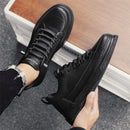 Conforto e Estilo: Tênis Masculino Casual em Couro Genuíno - Estevan Erican