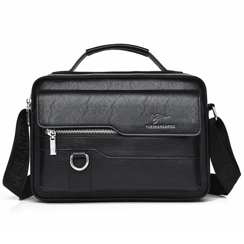 Maleta de Couro Genuíno Kangaroo: Sofisticação e Praticidade para Suas Viagens