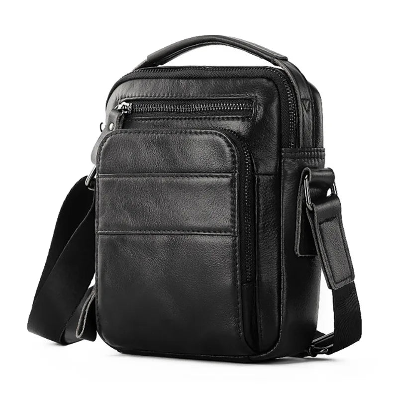 Bolsa de Ombro em Couro Genuíno - Estilo e Conforto para o Seu Dia a Dia