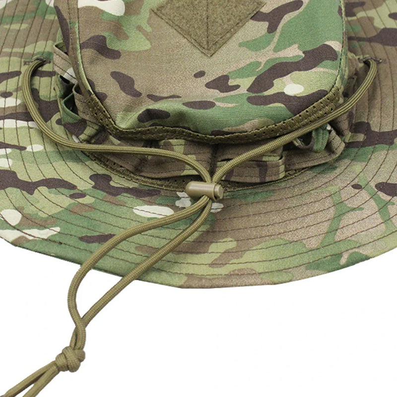 Chapéu Camuflado Tático Para Conforto e Proteção em Dias de Aventura