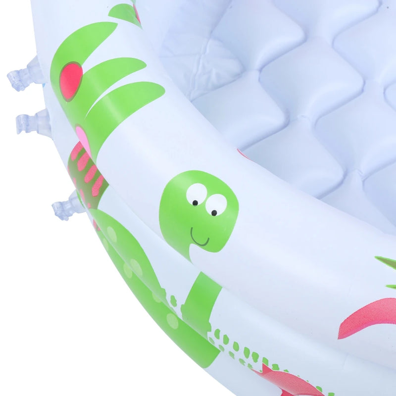 Round Inflatable Baby Toddlers Swimming Pool Crianças Infláveis portáteis Little Pump Cartoon Dinosaur Pool Indoor Outdoor para