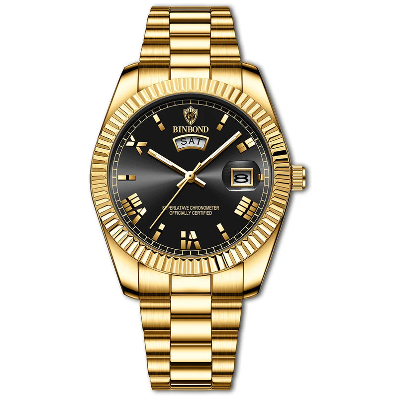 Relógio BlackCube® Day-Date Gold