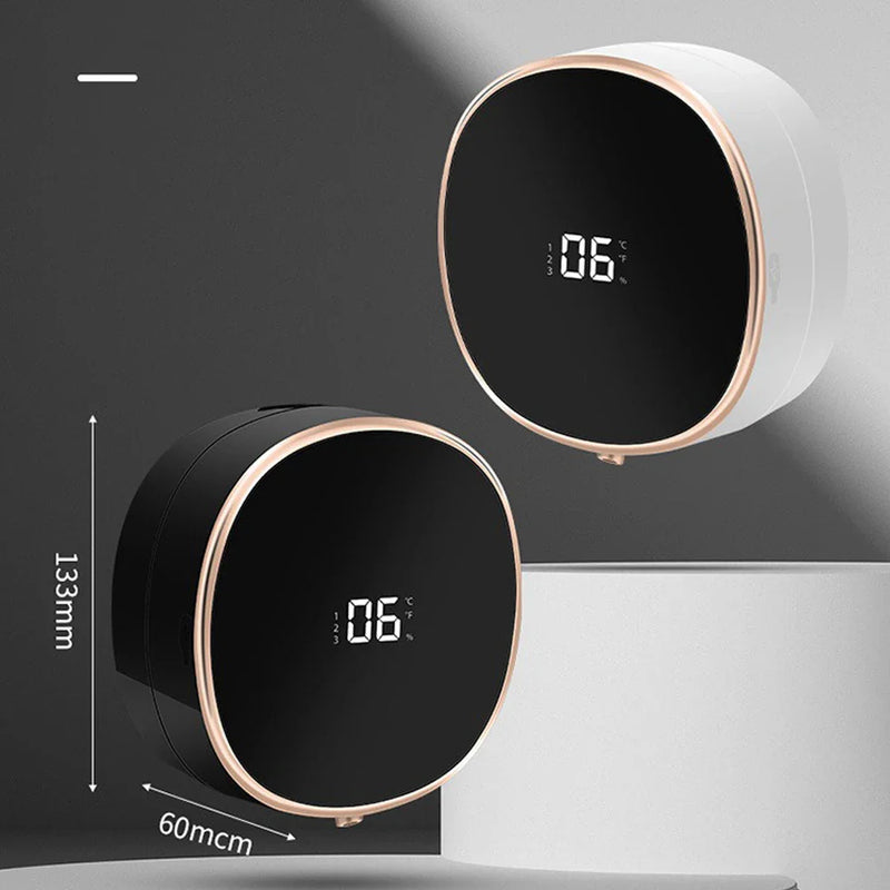 Saboneteira Automática Recarregável para Uma Higiene Prática e Confortável