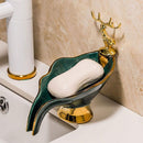 Saboneteira de Cerâmica LuxeSoap: Elegância e Praticidade para Seu Banheiro