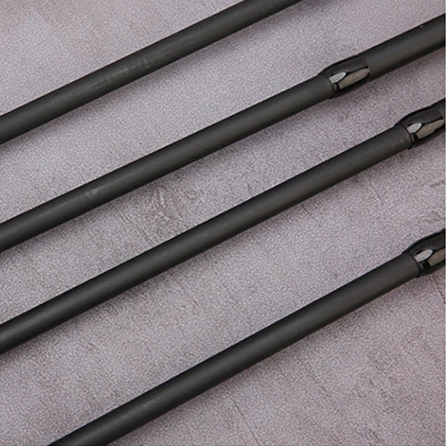 Vara de Pesca Telescópica Kingpesque em Carbono - Leve e Compacta de 1,5m a 2,4m para Aventura Sem Limites