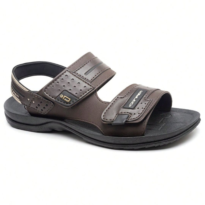 Sandália Masculina Danper Marrom Confortável