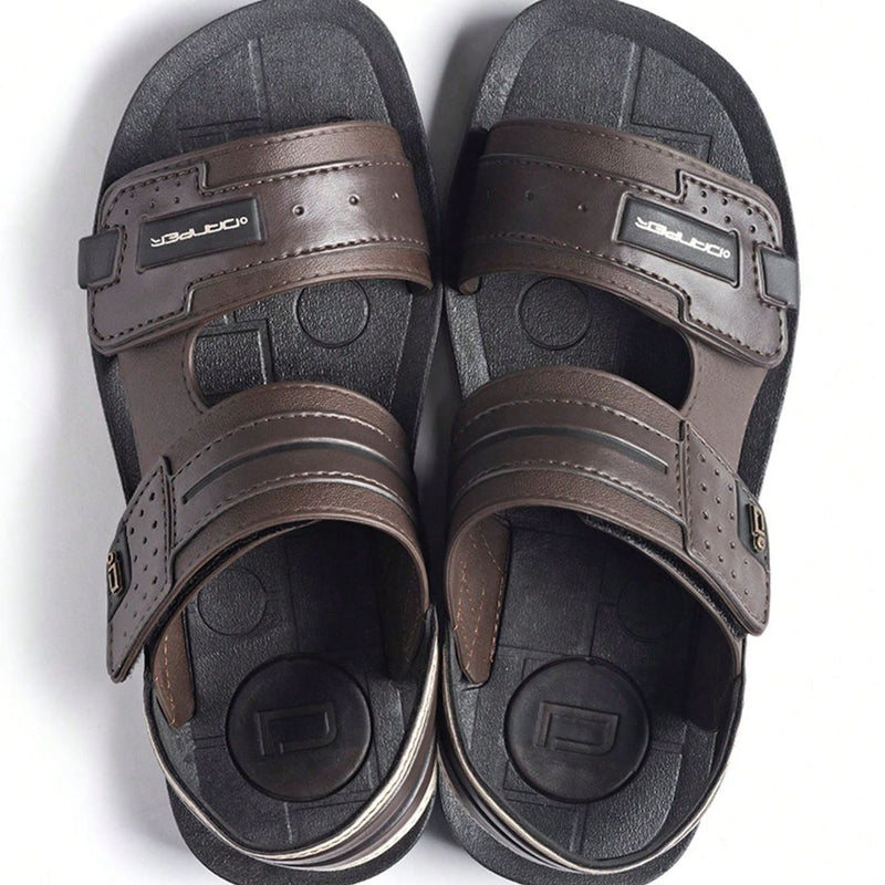 Sandália Masculina Danper Marrom Confortável