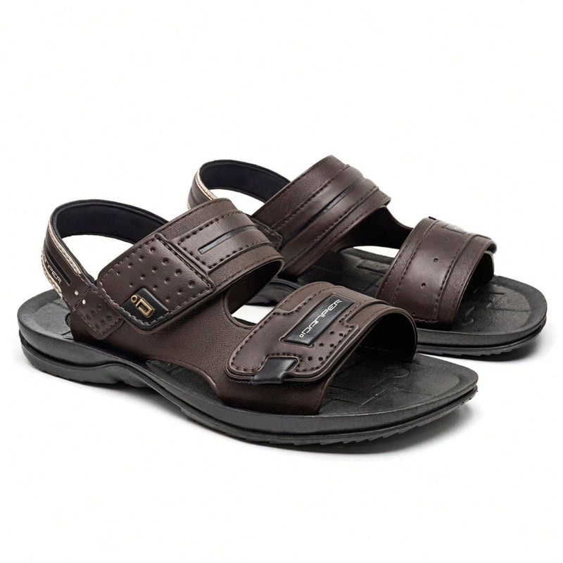 Sandália Masculina Danper Marrom Confortável
