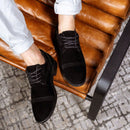 Sapato Masculino Social Preto de Camurça Chris