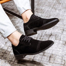 Sapato Masculino Social Preto de Camurça Chris