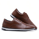 Sapato Oxford Masculino Social Marrom Brogue