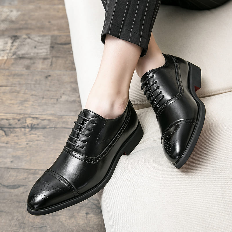 Sapato Social Masculino Sola Vermelha