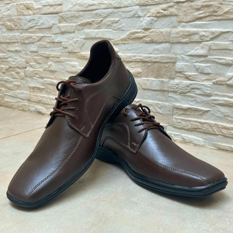 Sapato Masculino Casual Café Clássico