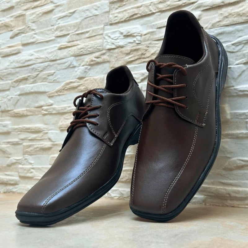 Sapato Masculino Casual Café Clássico