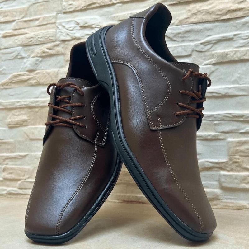 Sapato Masculino Casual Café Clássico