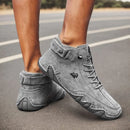 Sapato de Couro Casual Antiderrapante