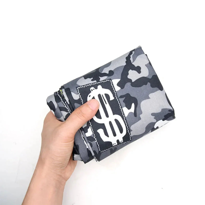 Bolsa de Pesca Camuflada Dobrável - Prática e Impermeável para Aventura Sem Limites