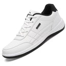 Conforto e Estilo em Cada Passo - Tênis Masculino em Couro Genuíno MillionMen