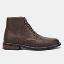 Bota Masculina em Couro Genuíno - Conforto e Estilo para o Seu Dia a Dia